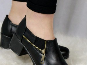 حراج ویژه کفش اداری زنانه مدل بغل زیپ کد 460