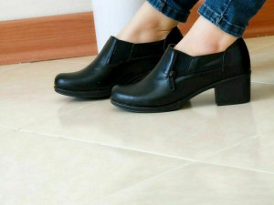 حراج ویژه کفش اداری زنانه مدل بغل زیپ کد 459