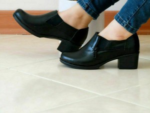 حراج ویژه کفش اداری زنانه مدل بغل زیپ کد 459