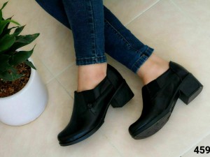 حراج ویژه کفش اداری زنانه مدل بغل زیپ کد 459