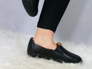 حراج استثنایی کفش طبی دست دوخت زنانه کد 1007