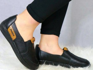 حراج استثنایی کفش طبی دست دوخت زنانه کد 1007