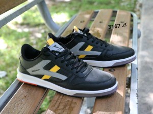 فروش ویژه کفش اسپرت مردانه مدل جدید کد 3167 با ارسال رایگان مشکی زرد