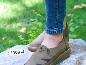 حراج استثنایی کفش طبی دست دوخت زنانه کد 1108  شیک و منحصر به فرد