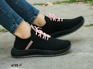 حراج کتونی پیاه روی دخترانه  مدل اسکیچرز  کد 4195 با ارسال رایگان فقط298000  تومان