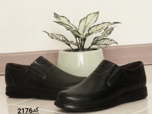 حراج محدود کفش طبی استاندارد اداری مجلسی مردانه رنگ قهوه ای با ارسال رایگان کد 2888