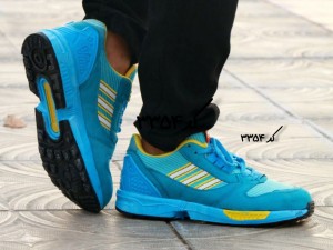 تخفیف  فوق العاده این هفته مدلZx   پیاده روی مردانه به رنگ سفید طلایی با ارسال رایگان فق