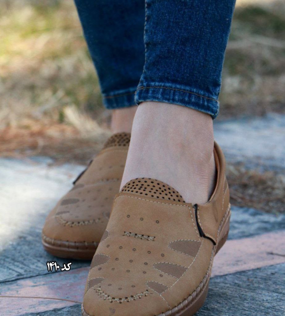 حراج استثنایی کفش طبی دست دوخت زنانه کد 1111 با ارسال رایگان فقط 348000 تومان