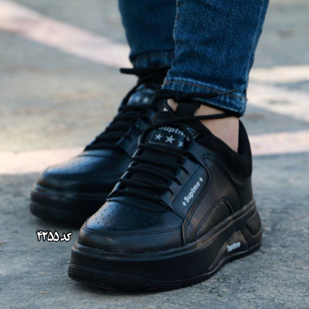 حراج استثنایی کتونی  دخترانه  مدل جدید ونس  رنگ مشکی  کد 4255 جذاب و اصیل