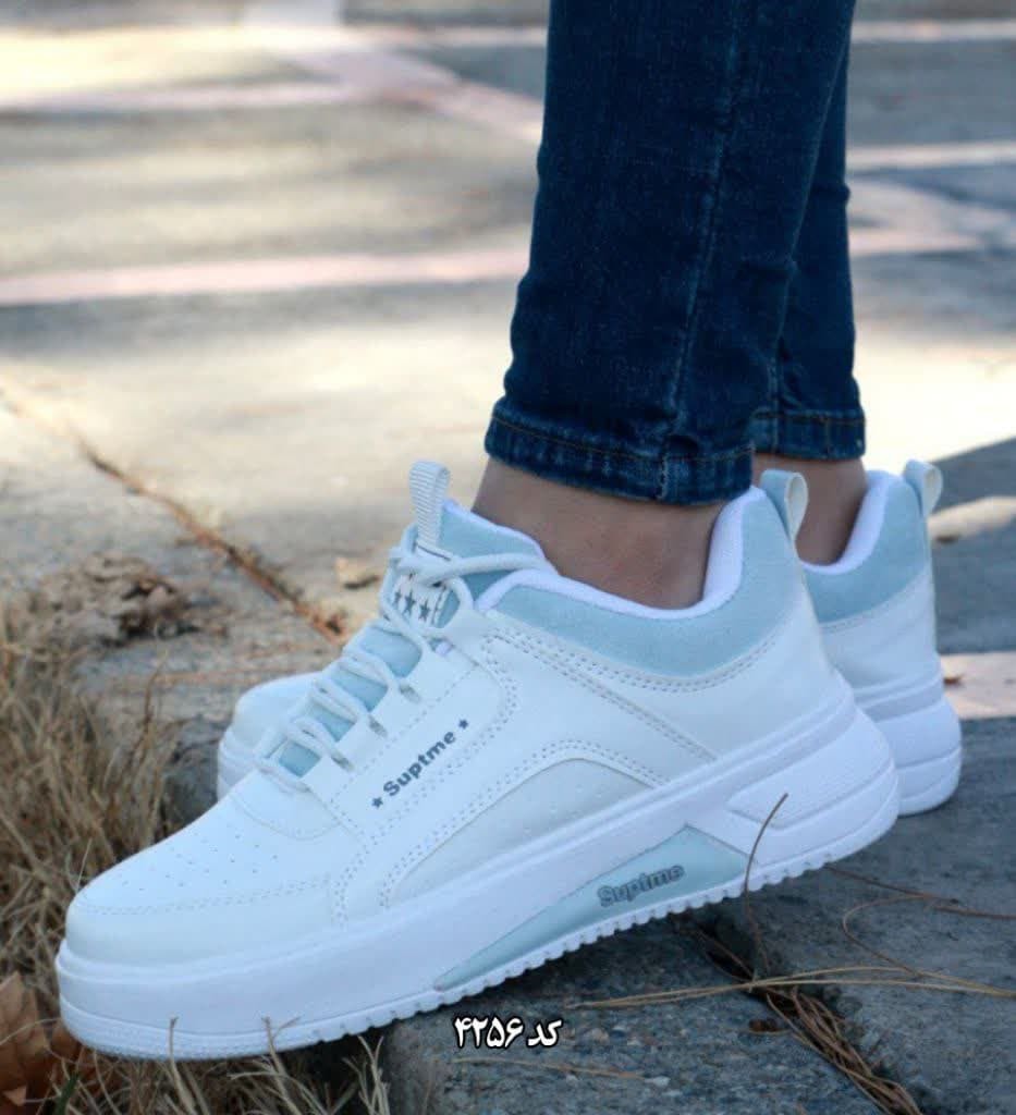 حراج استثنایی کتونی  اسپرت دخترانه  زنانه مدل جدید ونس  رنگ سفیدسبز با ارسال رایگان  کد4256