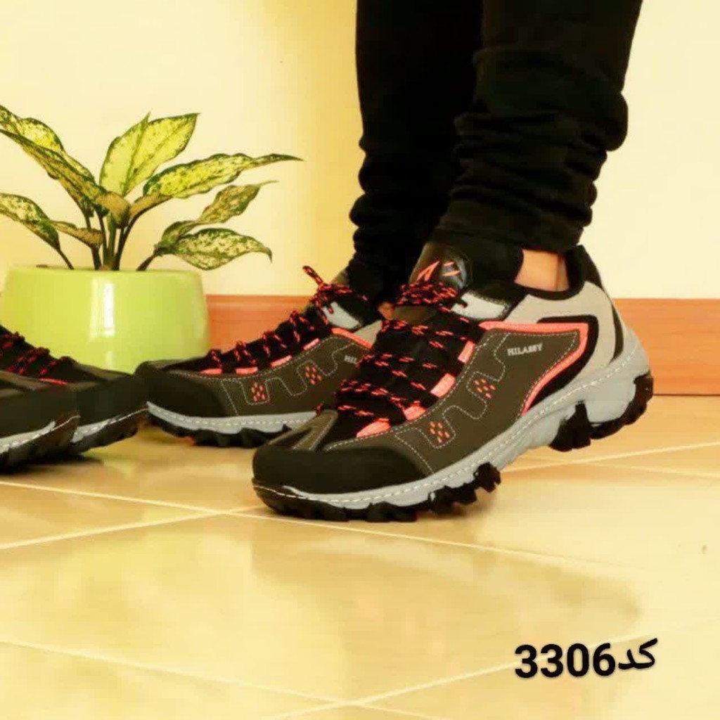 فروش ویژه کفش اسپرت مردانه پسرانه هیلاسی رنگ طوسی نارنجی جذاب
