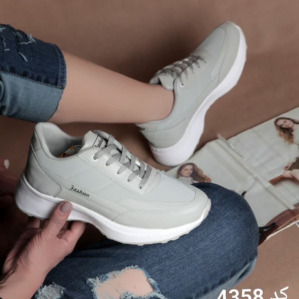 فروش جذاب کفش اسپرت مردانه مدل اسکیچرز  بسیار عالی رنگ سفید کد 3411