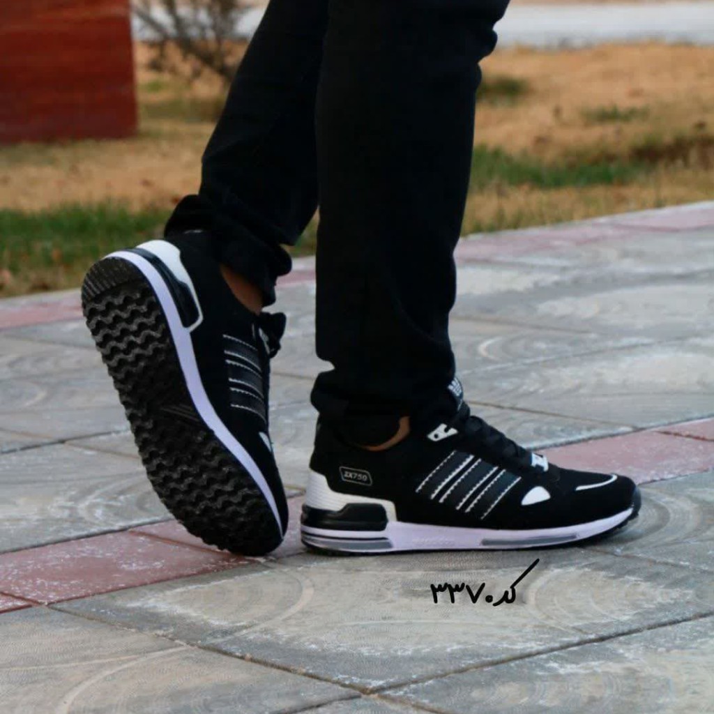 خرید فوق العاده این هفته مدلZx   پیاده روی مردانه به رنگ مشکی سفید با ارسال رایگان کد۳۳۷۰