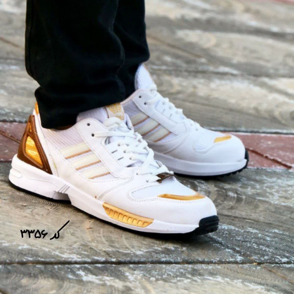 تخفیف  فوق العاده این هفته مدلZx   پیاده روی مردانه به رنگ سفید سبز با ارسال رایگان