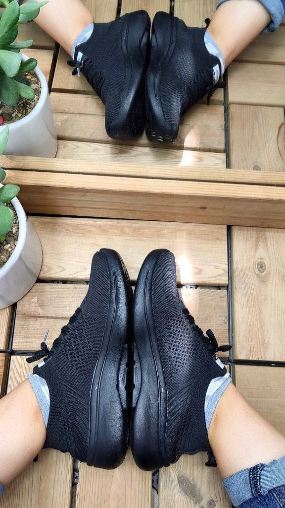 فروش فوق العاده این هفته کفش اسپرت و پیاده روی  زنانه دخترانه مدل اسکیچرز سفید تمام   کد 4475با ارسال رایگان