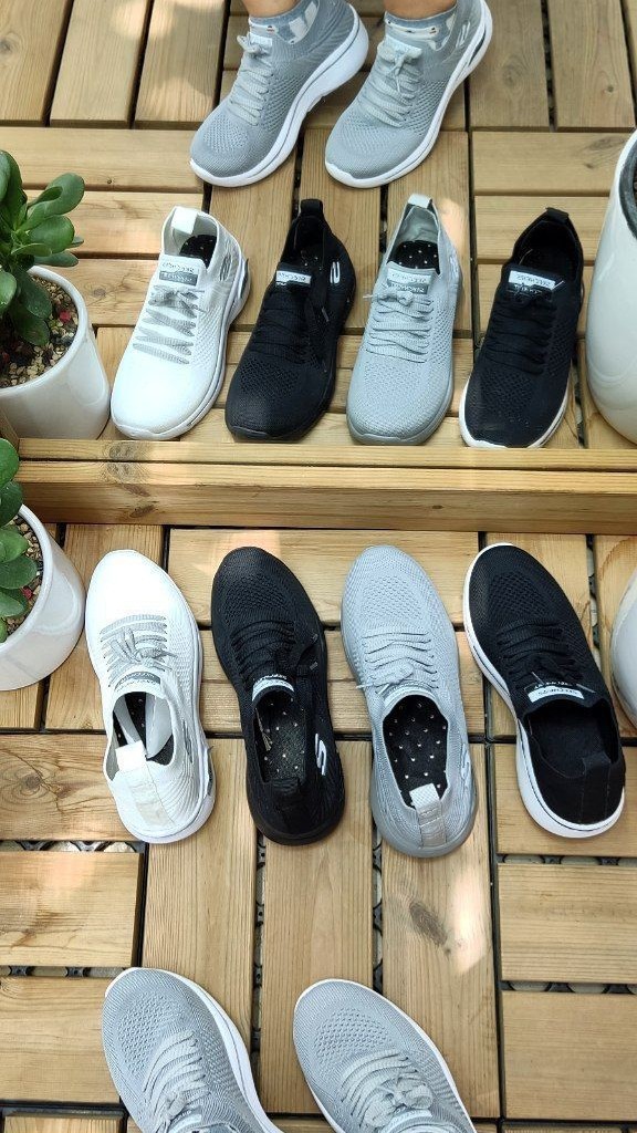 فروش فوق العاده این هفته کفش اسپرت و پیاده روی  زنانه دخترانه مدل اسکیچرز مشکی تمام    کد4254 با ارسال رایگان