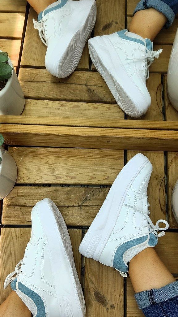 حراج استثنایی کتونی  اسپرت دخترانه  زنانه مدل جدید ونس  رنگ سفیدابی با ارسال رایگان  کد4256