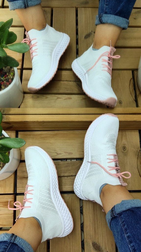 حراج  بزرگ کفش اسپرت و پیاده روی  زنانه جورابی مدل FASHION مشکی طوسی  کد4446  با ارسال رایگان