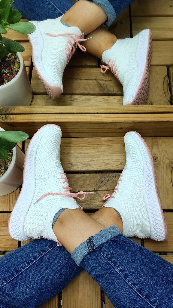 حراج  بزرگ کفش اسپرت و پیاده روی  زنانه جورابی مدل FASHION مشکی طوسی  کد4446  با ارسال رایگان