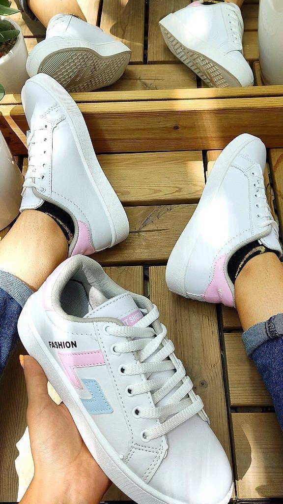 حراج استثنایی کتونی  دخترانه  زنانه مدل4500 جدید ونس FASHION  رنگ سفیدطوسی   با ارسال رایگان  کد4500