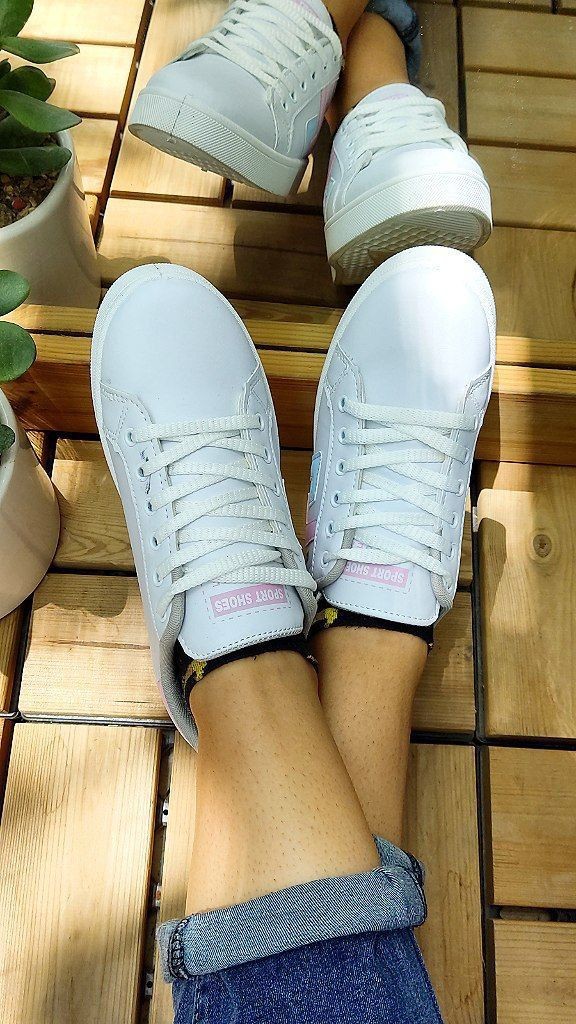 حراج استثنایی کتونی  دخترانه  زنانه مدل جدید ونس FASHION  رنگ سفید صورتی   با ارسال رایگان  کد4501