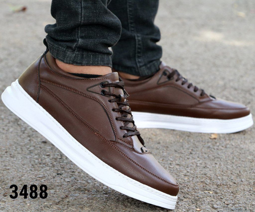 فروش  ویژژژه  این هفته کفش مدل باکیفیت رویه چرمی بندی مردانه پسرانه به رنگ سفید تمام با ارسال رایگان کد 2331