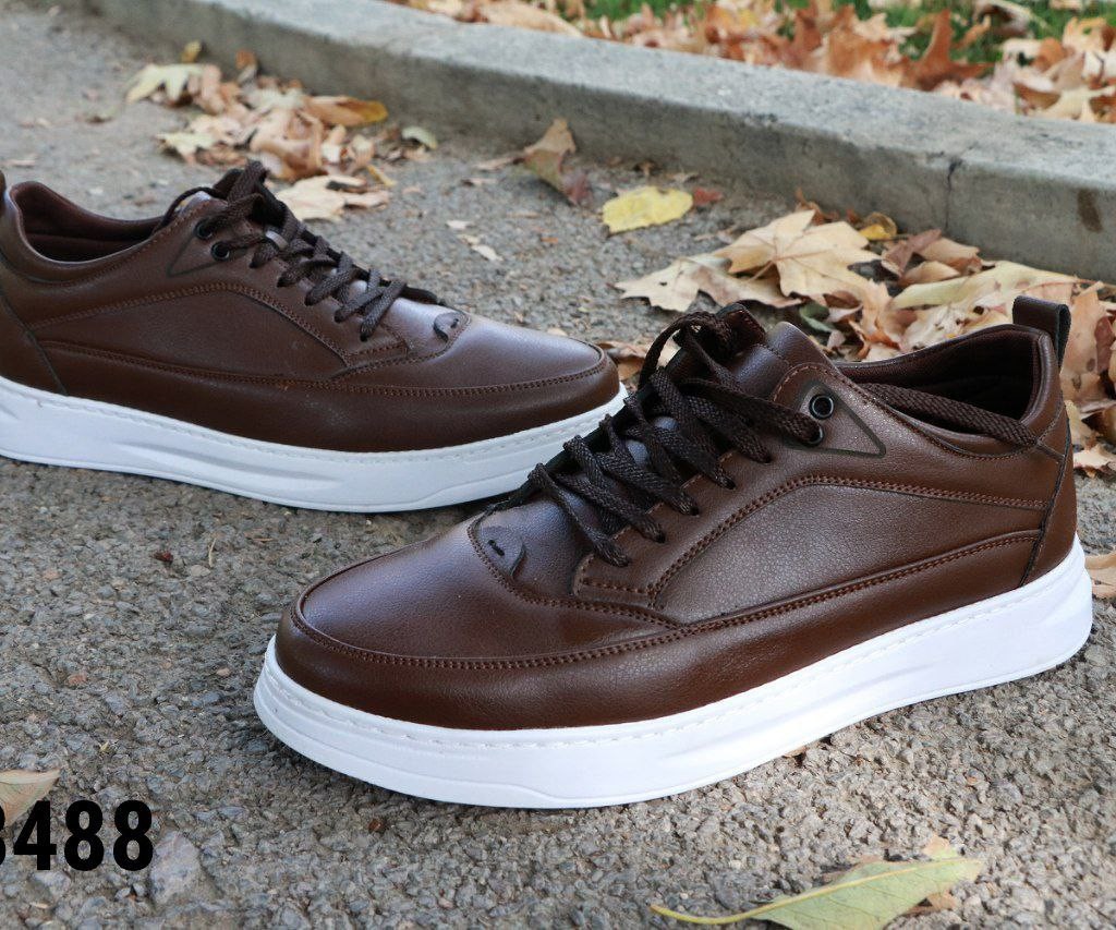 فروش  ویژژژه  این هفته کفش مدل باکیفیت رویه چرمی بندی مردانه پسرانه به رنگ سفید تمام با ارسال رایگان کد 2331