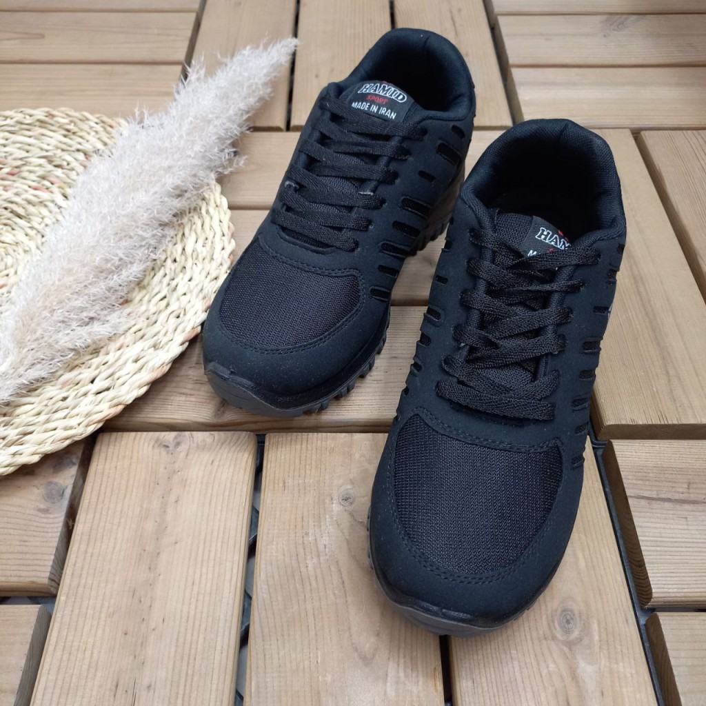 کفش کتونی اسپرت مدل اسکیچرز  زیره تزریق با کیفیت  عااالی مردانه پسرانه به رنگ مشکی با ارسال رایگان کد 3399