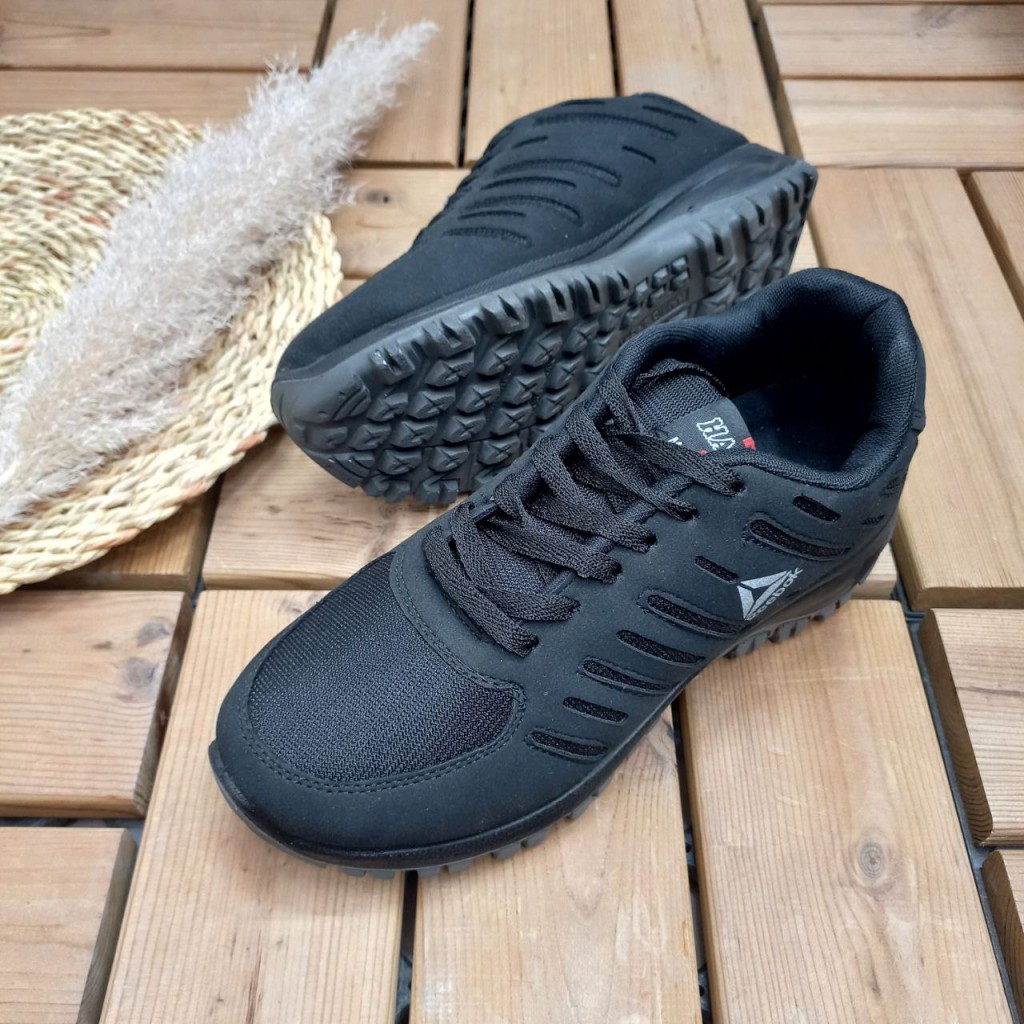 کفش کتونی اسپرت مدل اسکیچرز  زیره تزریق با کیفیت  عااالی مردانه پسرانه به رنگ مشکی با ارسال رایگان کد 3399