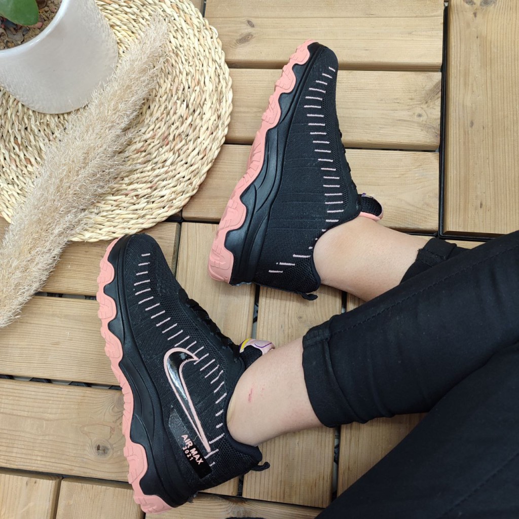 حررررراج ویژه کفش اسپرت دخترانه  مدل نایک با طراحی شیک طوسی گلبهی با ارسال رایگان 4294