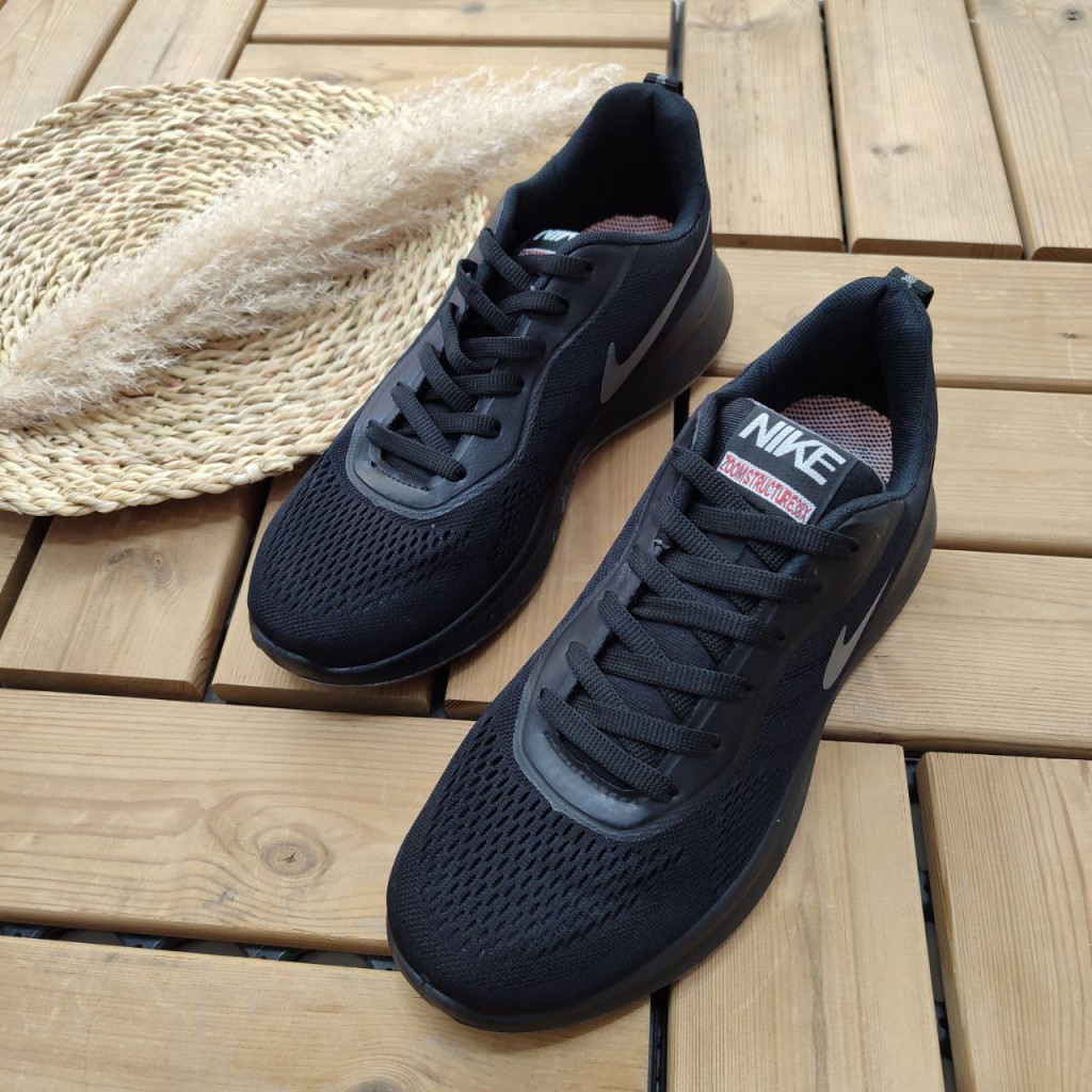 فروش فوق العاده کفش مدل نایک مردانه پسرانه به رنگ مشکی نایک سفید جذاااب  با ارسال رایگان کد 3586