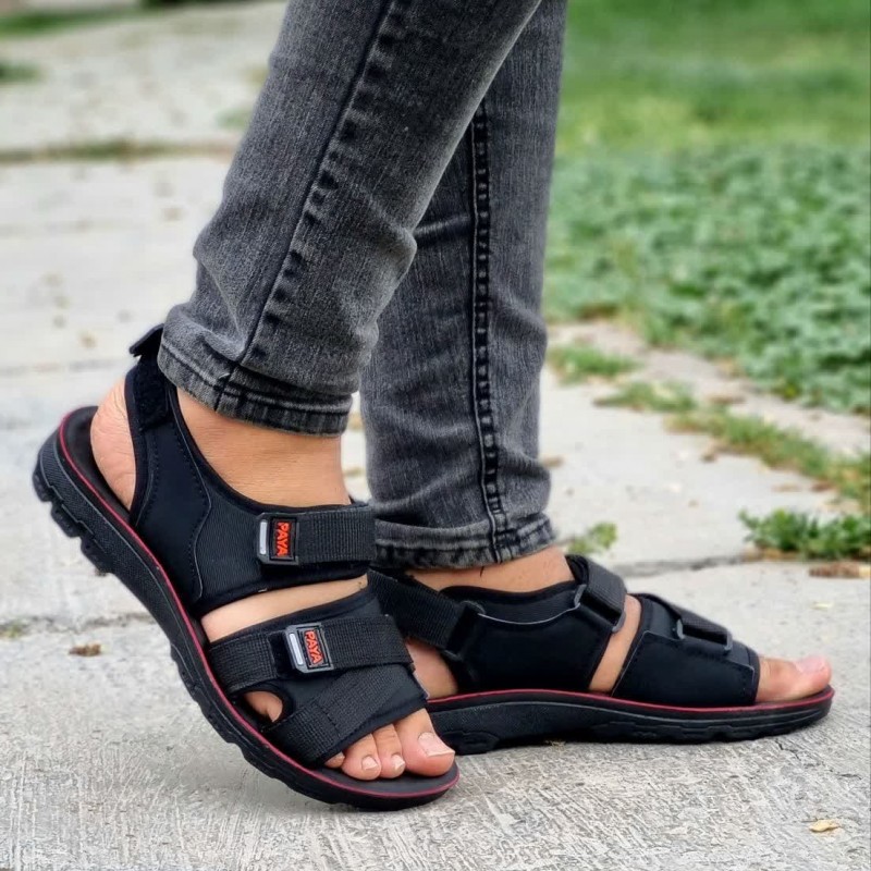 حراج باورنکردنی صندل چسبی طبی مردانه راحت و خاص رنگ مشکی  با ارسال رایگان