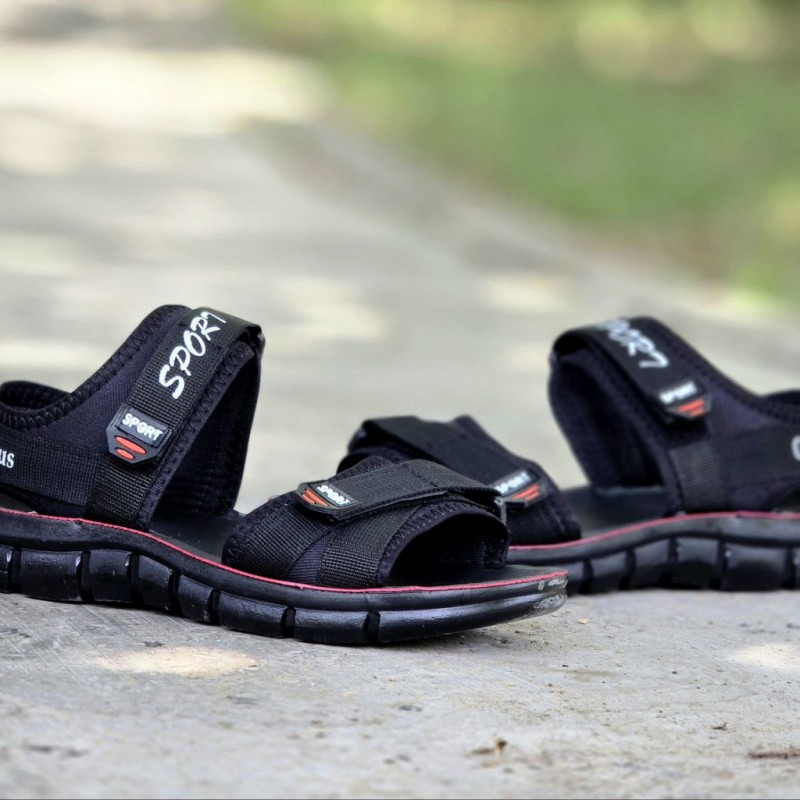 فروش صندل چسبی طبی بچگانه  پسرانه نرم و سبک رنگ مشکی  با ارسال رایگان