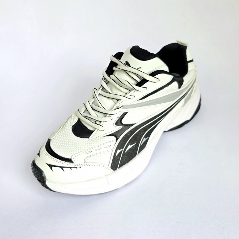 حراج این هفته کفش اسپرت مردانه و پسرانه مدل آسیکس شیک و ویژه رنگ سفید مشکی طوسی  با ارسال رایگان