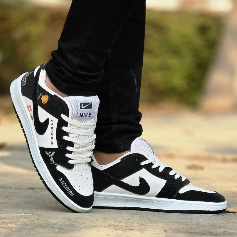 فروش عالی کفش  کتونی اسپرت مردانه پسرانه  نایک جردن وودو (Nike Jordan Voodoo) جدید رنگ سفید مشکی باارسال رایگان