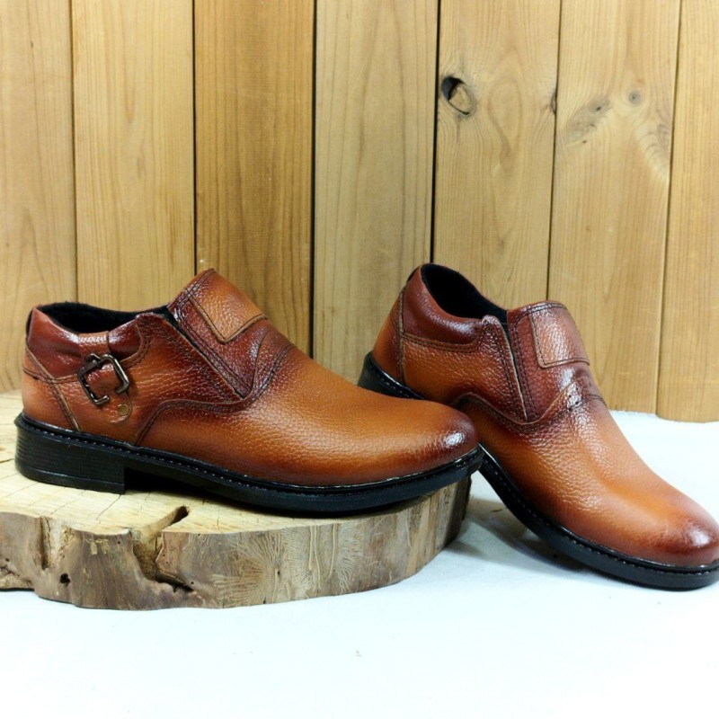 کفش مجلسی اداری مردانه چرم طبیعی تبریز زیره طبی تزریق مستقیم 2315