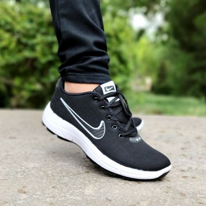 کفش کتونی اسپرت مردانه پسرانه مدل نایک با رویه بافت مقاوم 3478