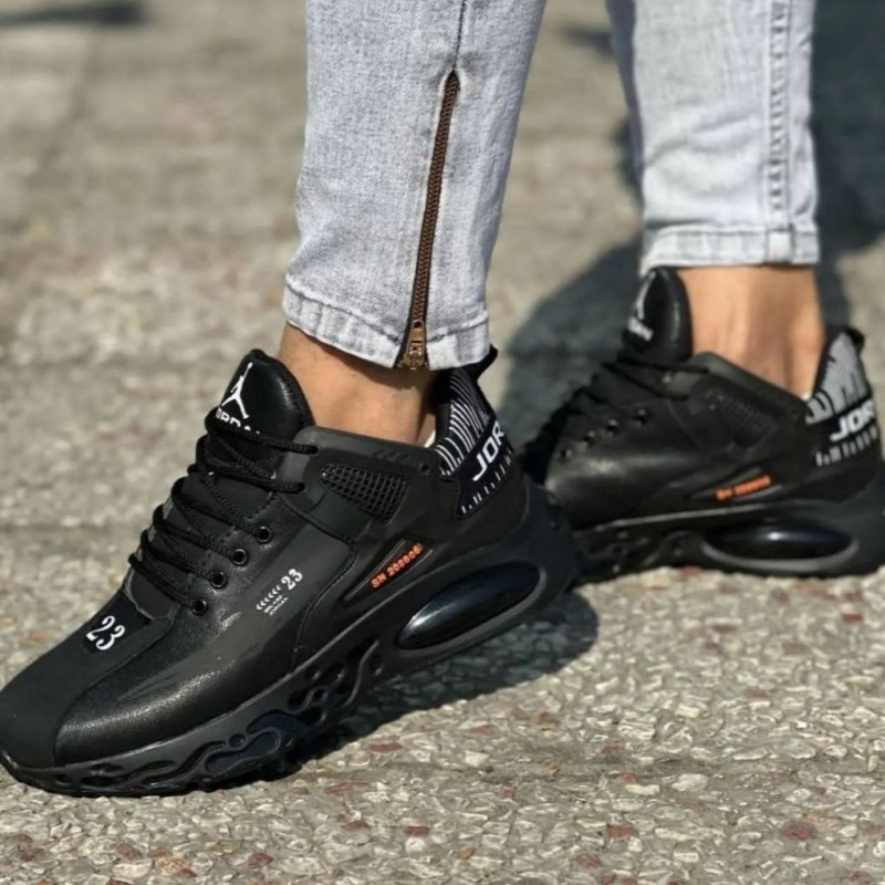 کفش اسپرت پسرانه مردانه کتونی مدل نایک جردن 23 زیره کپسولی های کپی برای شیک پسندها 3446