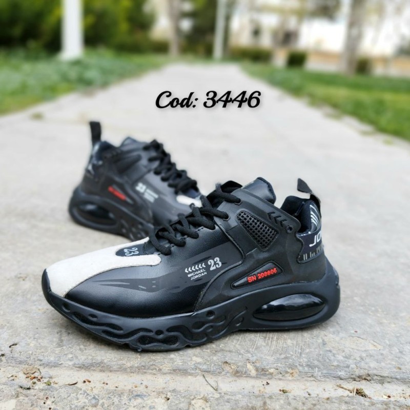 کفش کتونی اسپرت پسرانه مردانه مدل جردن 23 خفن  شیک و زیبا با کیفیت عااالی کد 3446