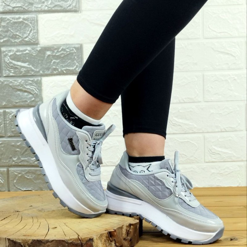 خاص ترین اسپرت دخترانه زنانه مدل Gucci ????   شیک و به روز کفش اسپرت شیک مدل GUCCI کد  4326