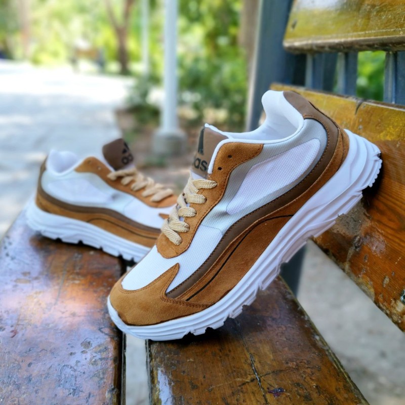 اف باکس ترب کفش کتونی اسپرت بزرگپا مردانه زیره پیو طبی با کیفیت و مقاوم مدل ادیداس  3542