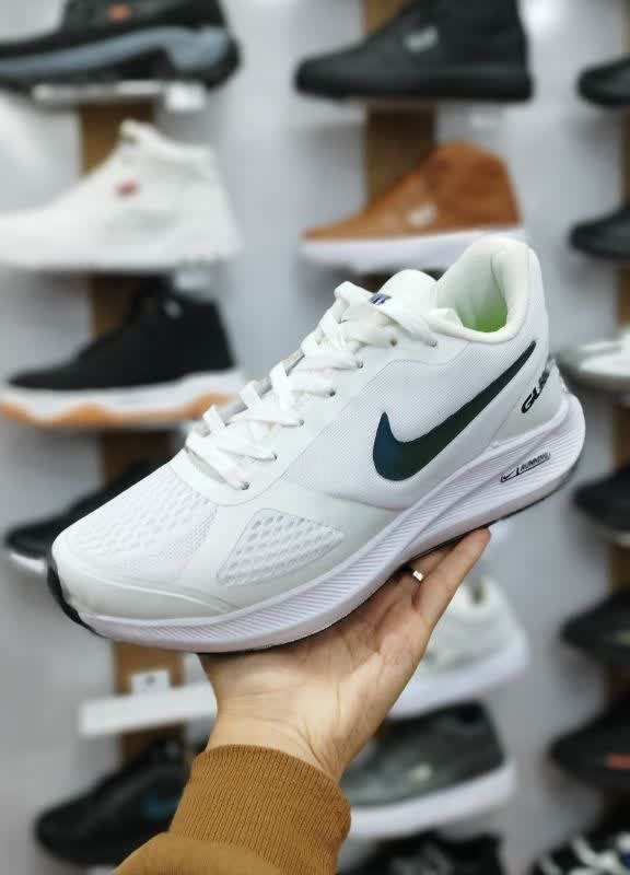 بروزترین کفش اسپرت کتونی  مردانه مدل نایک اسپیسر بسیار  زیبا وراحت مشکی زیره سفید کد 3604