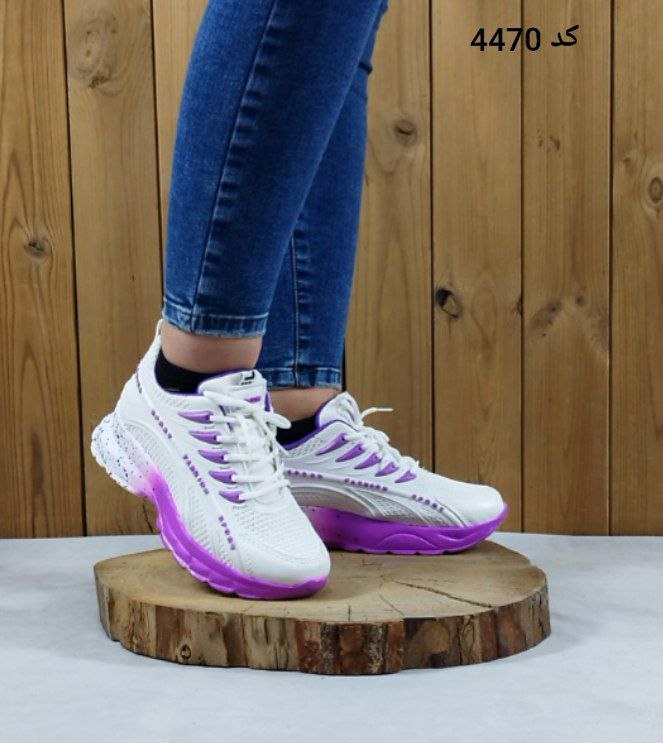 خاص ترین کفش کتونی اسپرت دخترانه زنانه مدل رویه پختی کهکشانی  شیک و زیبا 4470