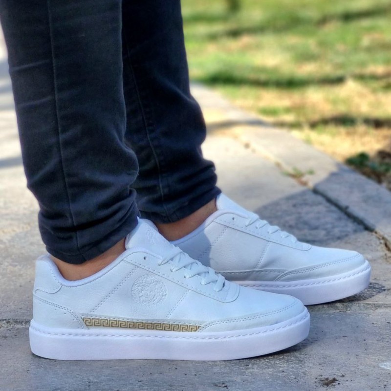 یه مدل ونس جذاب مردانه پسرانه تو 3 رنگ مشکی و سفید وخردلی  مخصوص شیک پسندها