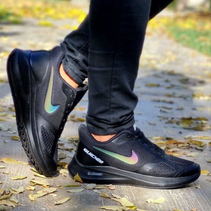 حراج باورنکردنی کفش کتونی اسپرت مردانه و پسرانه نایک اسپیسر زیره سبک و راحت رنگ مشکی تمام زیبا و جذابببب با ارسال رایگان  کد 3605