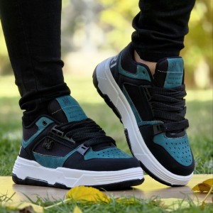 حراج جدید کفش اسپرت  Amiri (امیری) مردانه پسرانه فوق العاده راحت رنگ  سفید طوسی با ارسال رایگان