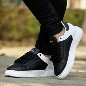 کفش اسپرت کتونی زنانه دخترانه مدل خاص برشکا سفید زیره نارنجی کد4553