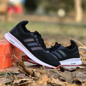 حراج بی نظیر کفش کتونی اسپرت مردانه و پسرانه بزرگپا مدل  آدیداس اسپیسر جذاب و بادوام رنگ مشکی باارسال رایگان