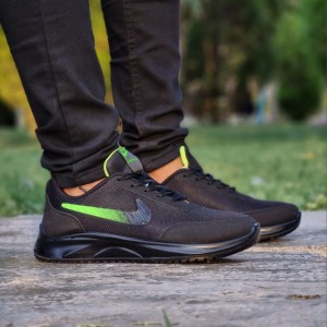 فروش کتونی اسپرت مردانه با کیفیت عالی و شیک مدل سیلوانا رنگ مشکی سبز کد 3629