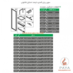 سوپر ریلی کمدی دایمند استایل فانتونی کد E011